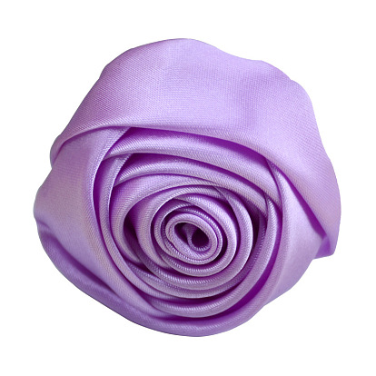 Атласная ткань ручной работы 3d цветок розы, аксессуары для украшения обуви, шапки, одежды своими руками