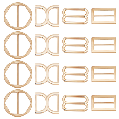 16шт 4 стиль цинковый сплав сумка соединитель якорные пряжки, для вешалки на ремне сумки