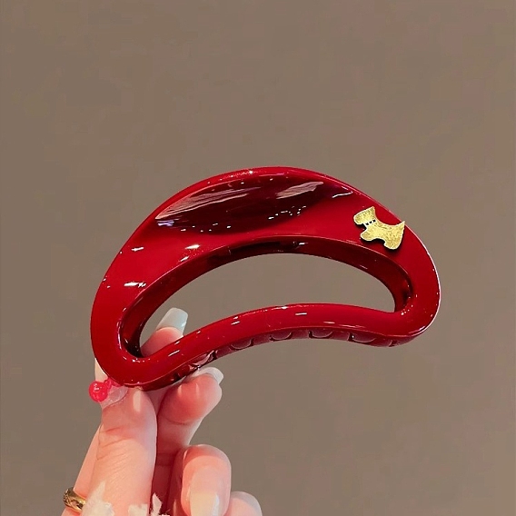 Пластиковые зажимы когтя волос, овальные, аксессуары для волос для женщин и девочек