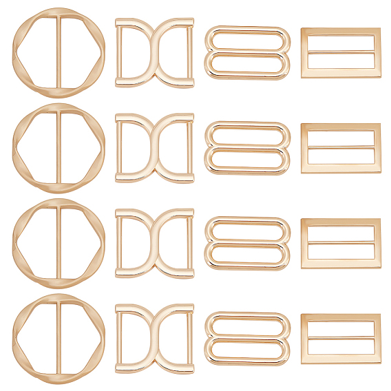 16шт 4 стиль цинковый сплав сумка соединитель якорные пряжки, для вешалки на ремне сумки