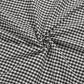 Cotton Tartan Pattern Fabric, Clothing Accessories, Rectangle