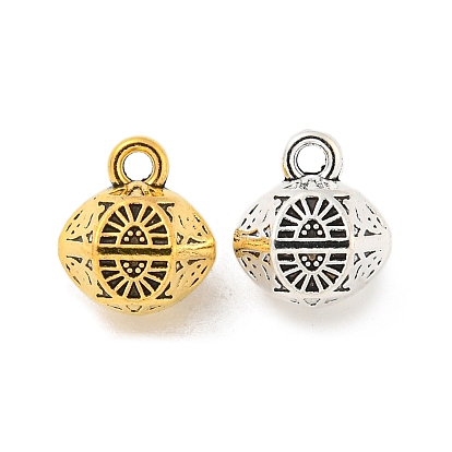 Tibetan Style Alloy Pendants, Cadmium Free & Lead Free, Bell Charms