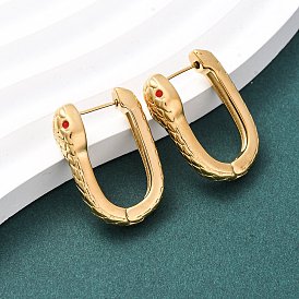 Серьги из 304 нержавеющей стали, змея