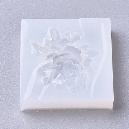 DIY Anhänger Silikonformen, Gießformen aus Harz, für UV-Harz, Epoxidharz Schmuckherstellung, Blume