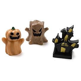 Halloween Ornaments, Resin Figurines Statues for Home Desktop Decoration