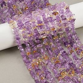 Природные Аметрин бисер нитей, чип