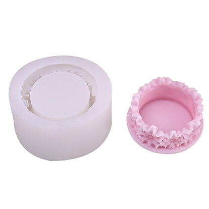 Силиконовые формы для свечей в виде цветка персика своими руками, пищевой силикон, изготовление украшений, для изготовления свечей