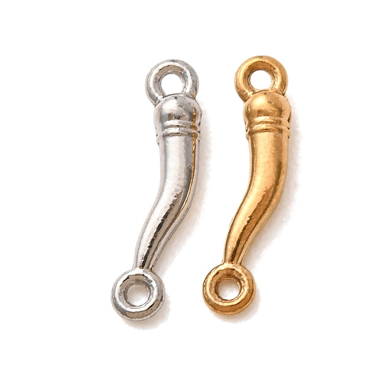 304 Stainless Steel Connector Charms, Hot Pepper Links