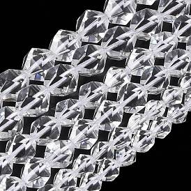 Синтетический кристалл кварца бусины нити, звезды вырезать круглые бусы, граненые