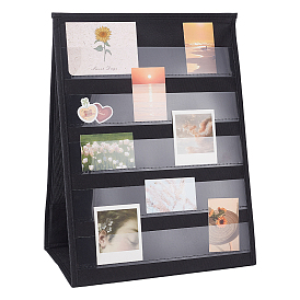 Carte de poche de table en tissu, tableau noir rectangulaire