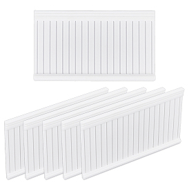 Модель настенной наклейки из пластикового прямоугольника, аксессуары для кукольного домика