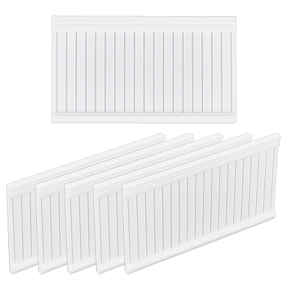 Модель настенной наклейки из пластикового прямоугольника, аксессуары для кукольного домика