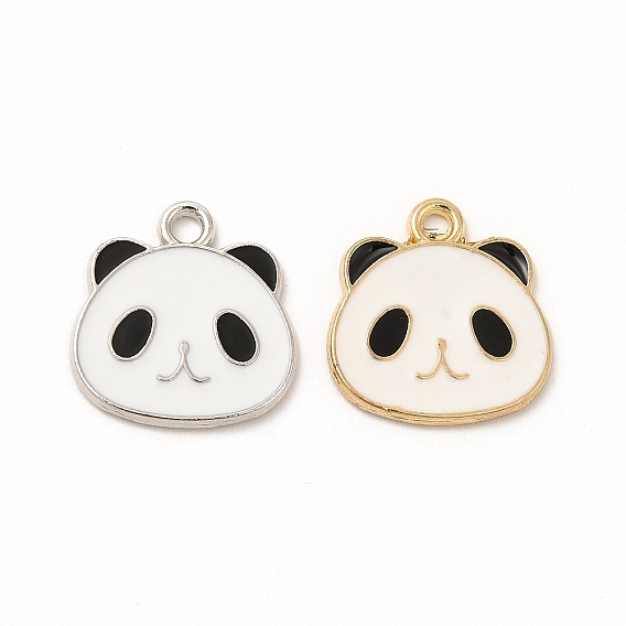 Подвески из эмали и сплава, очарование панды