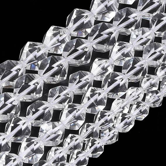 Синтетический кристалл кварца бусины нити, звезды вырезать круглые бусы, граненые