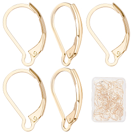 60 шт. 304 серьги с рычагом из нержавеющей стали