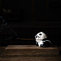 Creative ceramic panda pier pier line incense plug fun decoration panda burning incense deodorant office aromatherapy