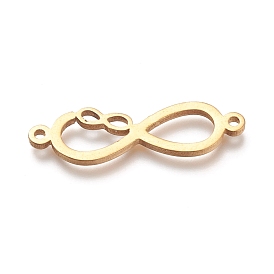 304 Stainless Steel Links, Infinity with Infinity