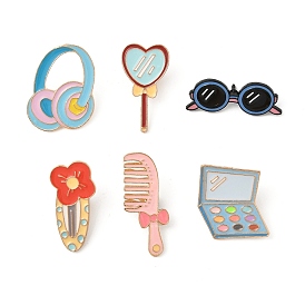 Cute Enamel Pins, Alloy Brooches for Backpack Clothes