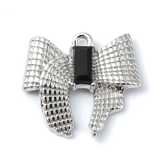 Сплав покрытия стойки с подвесками из стразов, бантом