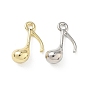 Alloy Pendants, Musical Note Charms, Long-Lasting Plated, Rack Plating