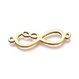 304 Stainless Steel Links, Infinity with Infinity