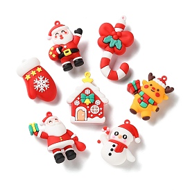 Подвески из пвх на рождественскую тематику