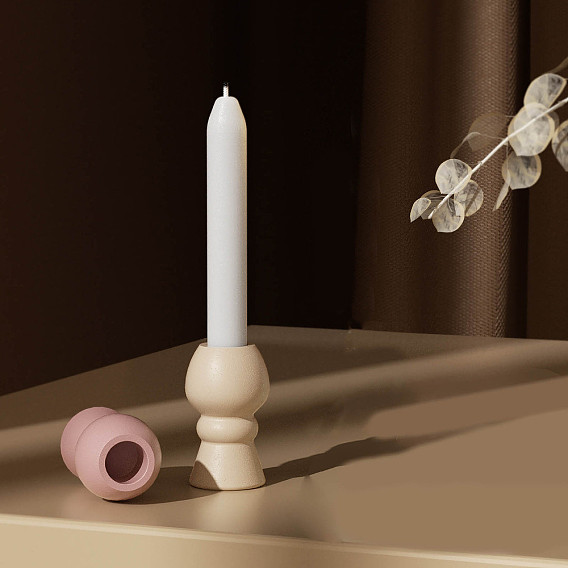 Силиконовые формы для подсвечников в форме мраморной колонны своими руками, формы для литья смолы, для уф-смолы, изготовление изделий из эпоксидной смолы