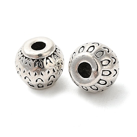 Tibetan Style Alloy Beads, Round