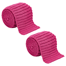 95% хлопок и 5% спандекс волокна резинка ткань для манжет, отделка воротника выреза горловины пояса, простой трикотажный подол, стеганая ткань