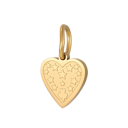 304 прелести нержавеющей стали, сердце, ионное покрытие (ip), с целью перехода в кольце