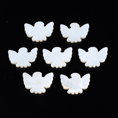 Natural Freshwater Shell Beads, Pigeon