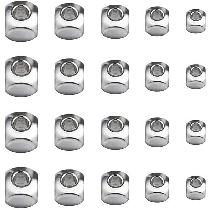 304 billes d'acier inoxydable, cube