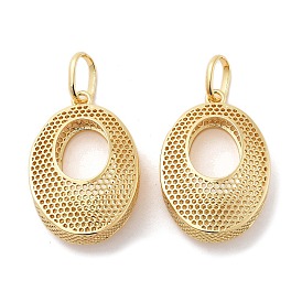 Латунные подвески, овальные, без кадмия и без свинца, стойки покрытие, долговечный, с целью перехода в кольце