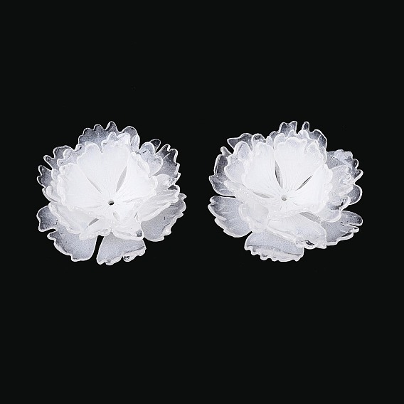 Термоусадочные акриловые колпачки, мульти-лепесток цветка