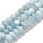 Природные Аквамарин бисер нитей, граненые, самородки