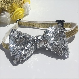 Birthday Sequin Bowknot Cloth Party Ties, for Kids Birthday Party Supplies