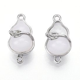 Застежки-коробки ручной работы из латуни и лэмпворка, без кадмия, без никеля и без свинца, Горлянка