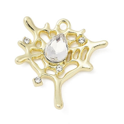 Сплава с стразами подвески, стойки покрытие, без кадмия, без никеля и без свинца, чистый