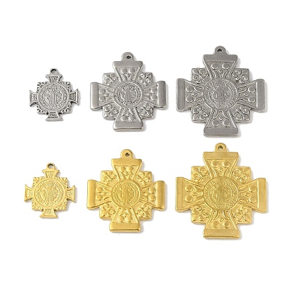 304 подвески из нержавеющей стали, крест с cssml ndsmd крест бог отец/святой бенедикт