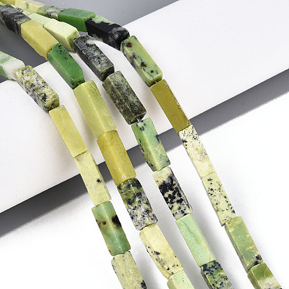 Природные серпантину нитей бисера, кубоид