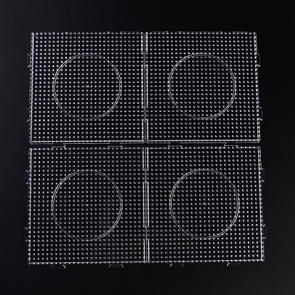 Wholesale Hexagon ABC Pegboards used for 5x5mm DIY Fuse Beads 