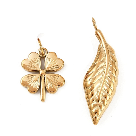 304 подвески из нержавеющей стали, золотые