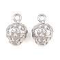 Alloy Pendants, Strawberry Charms, Rack Plating, Cadmium Free & Lead Free