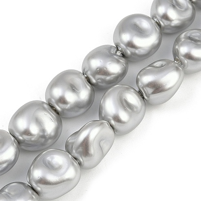 Гальванические стеклянные бусины, имитации жемчуга, самородки