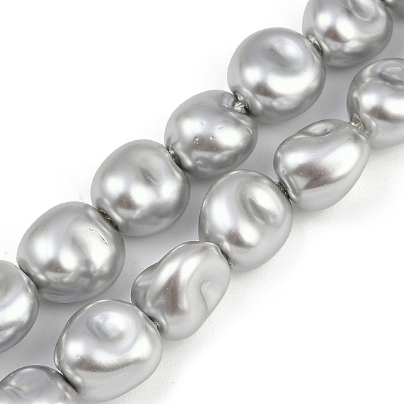 Гальванические стеклянные бусины, имитации жемчуга, самородки