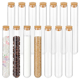 Прозрачный стеклянный колпак-купол, декоративная витрина, террариум-колокол с пробковым дном