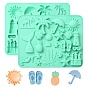 Haima Castle Chocolate Biscuit Candy Silicone Molds
