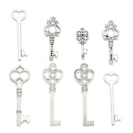 Tibetan Style Alloy Key Pendants