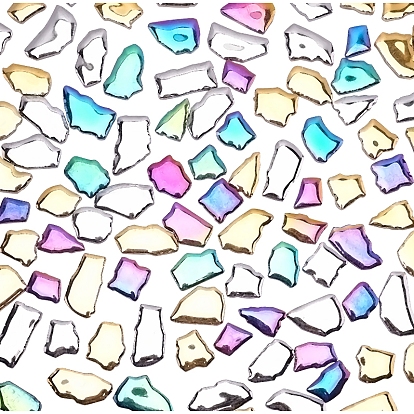 Cabochons en porcelaine, carreaux de mosaïque, pour la décoration de la maison ou le bricolage, nuggets