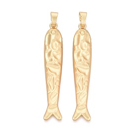 Стойки обшивки сплава большие кулоны, рыбы прелести, без кадмия и без свинца